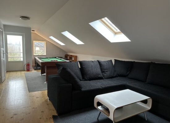 Bäddsoffa - ovanvåning